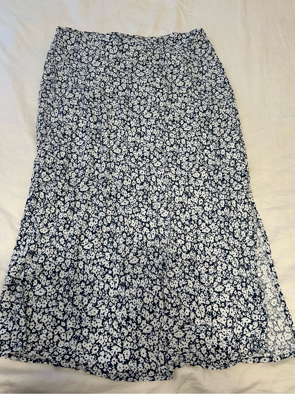 Old Navy Women’s Floral Print Skirt Elastic Waist Size Large